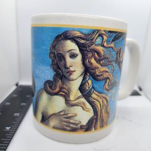 Cafe Arts Coffee Mug Botticelli‎ The Birth Of Venus Henriksen Imports 4 in Tall